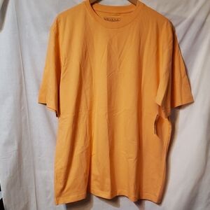 Men's Short Sleeve Tee in Light Orange